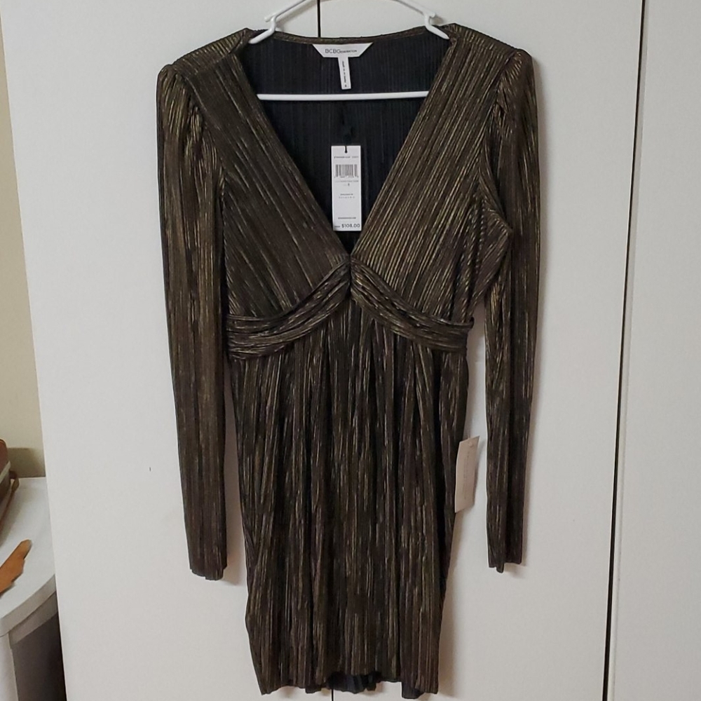 BCBGeneration BNWT Long-Sleeve Mini Dress👗 S- 6